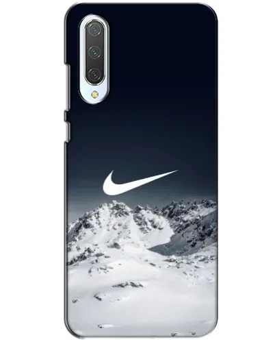 Чехол для Xiaomi CC9 с картинкой «Nike — зимние горы»