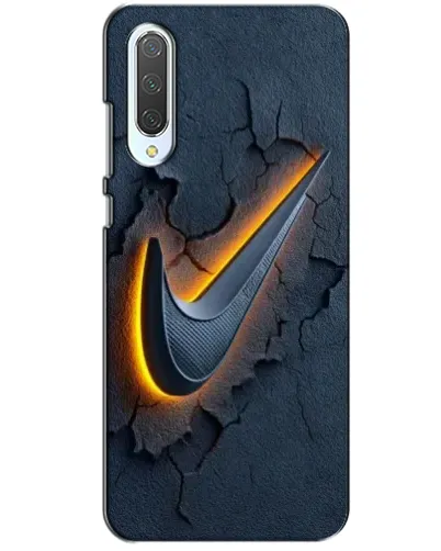 Чехол для Xiaomi CC9 с картинкой «Объемный логотип Найк»