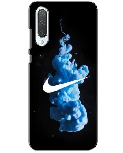 Чехол для Xiaomi CC9 с картинкой «Nike и синий дым»
