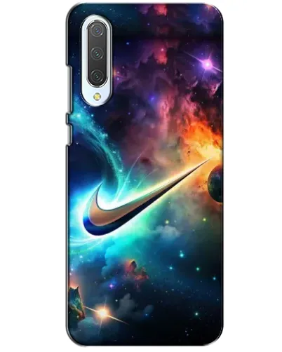Чехол для Xiaomi CC9 с картинкой «Космический Nike Swoosh»
