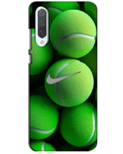 Чехол для Xiaomi CC9 с картинкой «Теннисные мячи Найк»