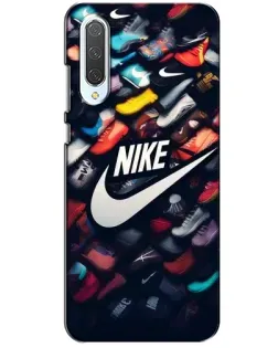 Чехол для Xiaomi CC9 с картинкой «Коллекция кроссовок Nike»