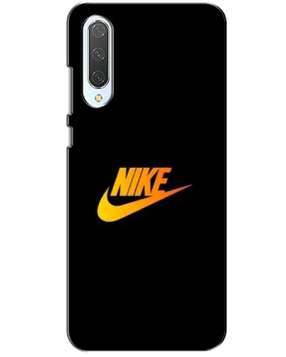 Чехол для Xiaomi CC9 с картинкой «Золотой логотип Nike»