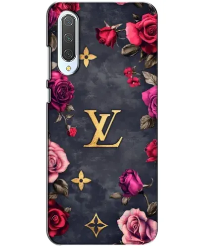 Чехол для Xiaomi CC9 с картинкой «Цветочный Louis Vuitton»