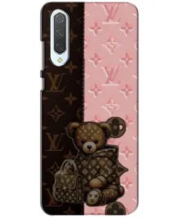 Чехол для Xiaomi CC9 с картинкой «Мишка в стиле LV»