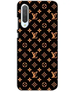 Чехол для Xiaomi CC9 с картинкой «Золотая монограмма LV»