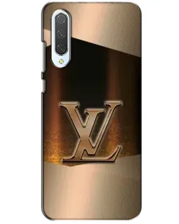 Чехол для Xiaomi CC9 с картинкой «LV — золотое сияние»