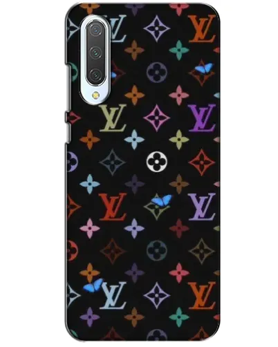 Чехол для Xiaomi CC9 с картинкой «Цветная монограмма LV»