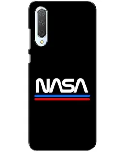 Чохол для Xiaomi CC9 з картинкою «NASA — класика Red Blue» Чохол для Xiaomi CC9 з картинкою «NASA — класика Red Blue»