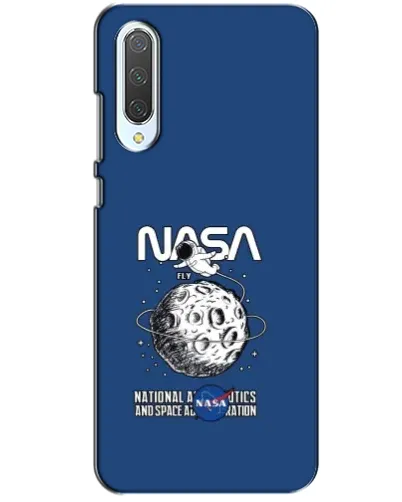 Чехол для Xiaomi CC9 с картинкой «NASA — лунная миссия»