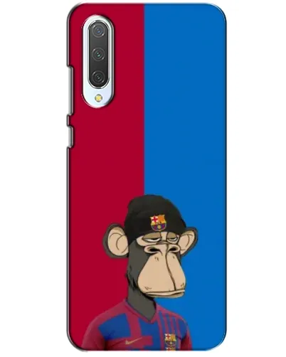 Чехол для Xiaomi CC9 с картинкой «Bored Ape — фанат Барсы»