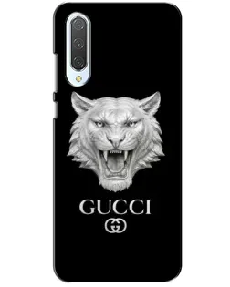 Чохол для Xiaomi CC9 з картинкою «Gucci — срібний лев»