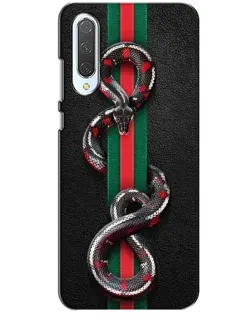 Чохол для Xiaomi CC9 з картинкою «Gucci — змія на смузі»