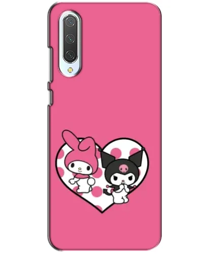 Чохол для Xiaomi CC9 з картинкою «Kuromi та My Melody» Чохол для Xiaomi CC9 з картинкою «Kuromi та My Melody»