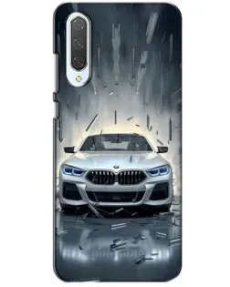 Чохол для Xiaomi CC9 з картинкою «BMW у світлі фар»