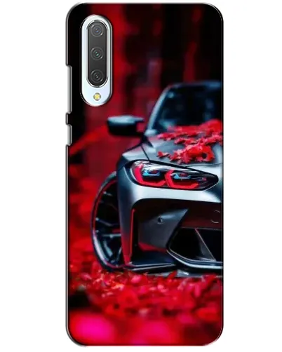 Чохол для Xiaomi CC9 з картинкою «Спортивна BMW та квіти» Чохол для Xiaomi CC9 з картинкою «Спортивна BMW та квіти»