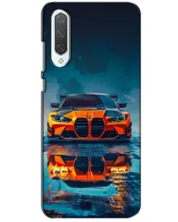 Чохол для Xiaomi CC9 з картинкою «BMW — золота емблема»