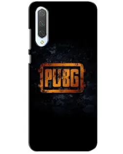 Чохол для Xiaomi CC9 з картинкою «PUBG — золотий логотип»