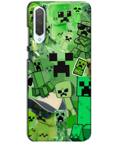 Чехол для Xiaomi CC9 с картинкой «Криперы Minecraft» Чехол для Xiaomi CC9 с картинкой «Криперы Minecraft»