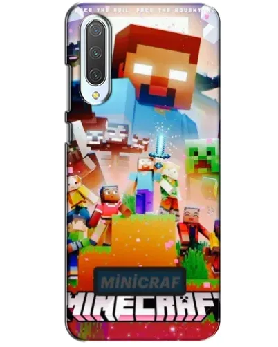 Чехол для Xiaomi CC9 с картинкой «Minecraft герои игры» Чехол для Xiaomi CC9 с картинкой «Minecraft герои игры»