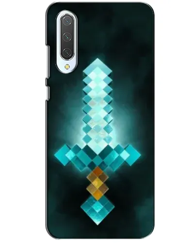 Чехол для Xiaomi CC9 с картинкой «Алмазный меч неон» Чехол для Xiaomi CC9 с картинкой «Алмазный меч неон»