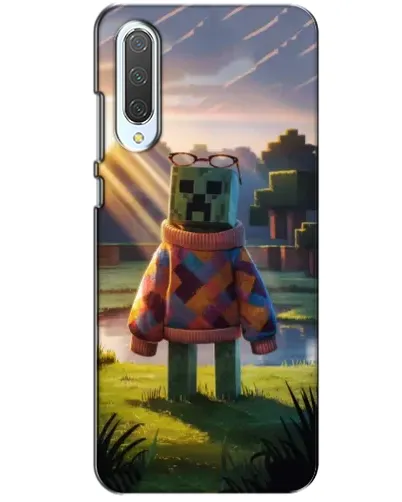 Чехол для Xiaomi CC9 с картинкой «Крипер в свитере» Чехол для Xiaomi CC9 с картинкой «Крипер в свитере»