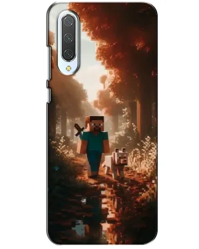 Чехол для Xiaomi CC9 с картинкой «Стив в лесу» Чехол для Xiaomi CC9 с картинкой «Стив в лесу»