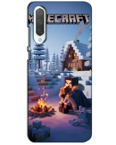 Чехол для Xiaomi CC9 с картинкой «Зимний Minecraft» Чехол для Xiaomi CC9 с картинкой «Зимний Minecraft»