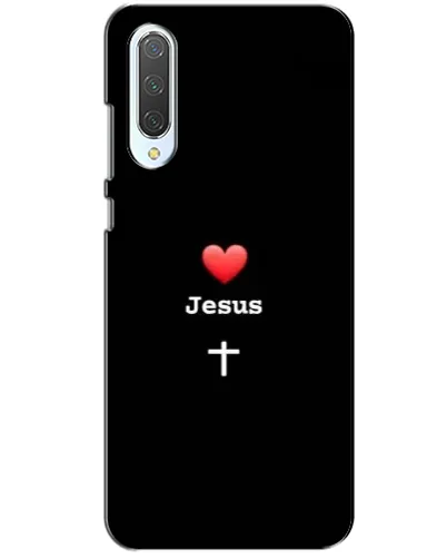 Чохол для Xiaomi CC9 з картинкою «Серце - Jesus»