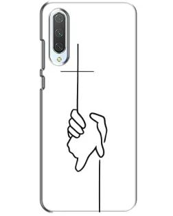 Чохол для Xiaomi CC9 з картинкою «Рука тримає»