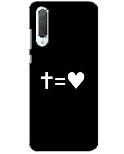 Чохол для Xiaomi CC9 з картинкою «Хрест та Серце»