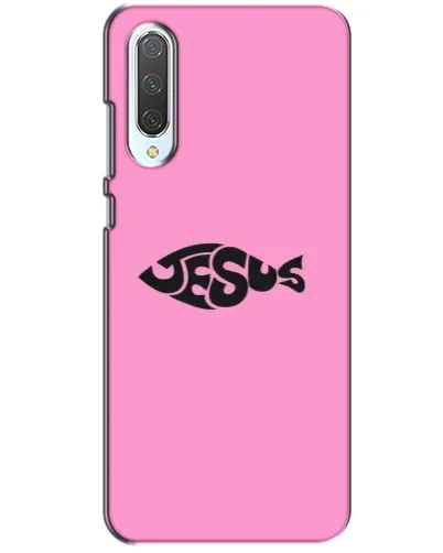 Чохол для Xiaomi CC9 з картинкою «Рожевий символ Jesus»