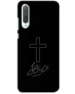 Чехол для Xiaomi CC9 с картинкой «Графический крест Jesus» Чехол для Xiaomi CC9 с картинкой «Графический крест Jesus»