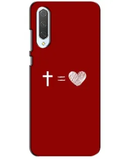 Чехол для Xiaomi CC9 с картинкой «Уравнение любви» Чехол для Xiaomi CC9 с картинкой «Уравнение любви»