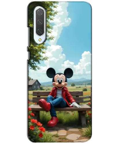 Чехол для Xiaomi CC9 с картинкой «Микки на скамейке» Чехол для Xiaomi CC9 с картинкой «Микки на скамейке»