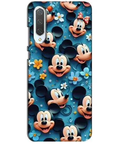Чехол для Xiaomi CC9 с картинкой «Паттерн Микки и Минни» Чехол для Xiaomi CC9 с картинкой «Паттерн Микки и Минни»