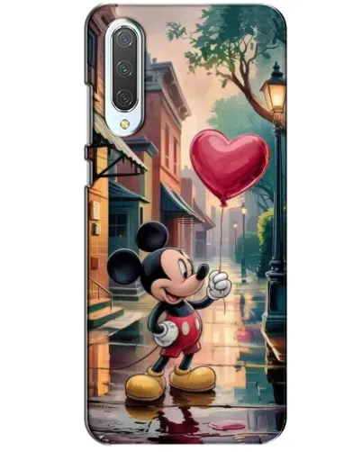 Чехол для Xiaomi CC9 с картинкой «Микки и шарик-сердце» Чехол для Xiaomi CC9 с картинкой «Микки и шарик-сердце»