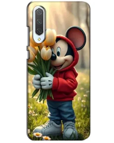Чехол для Xiaomi CC9 с картинкой «Микки с тюльпанами» Чехол для Xiaomi CC9 с картинкой «Микки с тюльпанами»