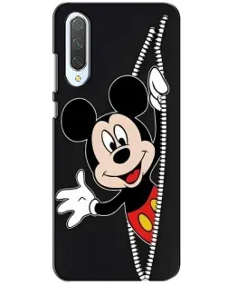 Чехол для Xiaomi CC9 с картинкой «Микки раздвигает стены»