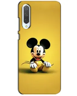Чехол для Xiaomi CC9 с картинкой «Микки на желтом»