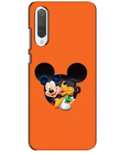 Чехол для Xiaomi CC9 с картинкой «Сердце Микки Минни»