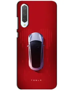 Чохол для Xiaomi CC9 з картинкою «Tesla Top View»