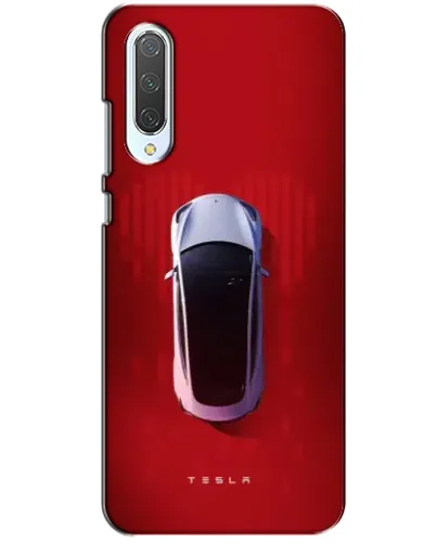 Чохол для Xiaomi CC9 з картинкою «Tesla Top View»