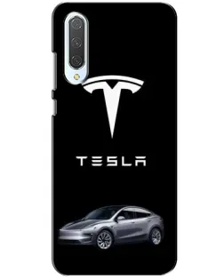 Чохол для Xiaomi CC9 з картинкою «Tesla Model Y»