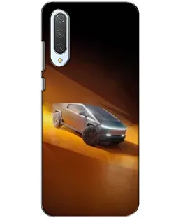Чохол для Xiaomi CC9 з картинкою «Cybertruck у пустелі»