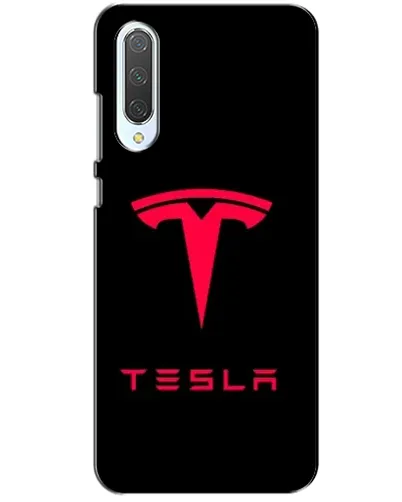 Чохол для Xiaomi CC9 з картинкою «Tesla Red Logo»