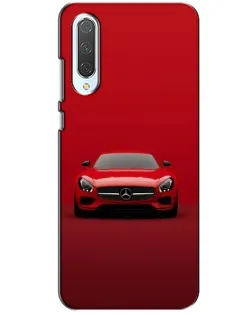 Чехол для Xiaomi CC9 с картинкой «Красный Mercedes AMG»