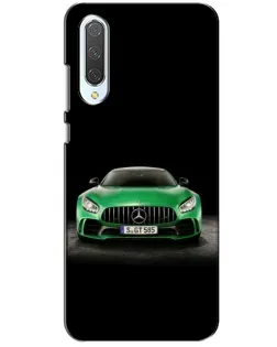 Чехол для Xiaomi CC9 с картинкой «Mercedes — неоновый лого»
