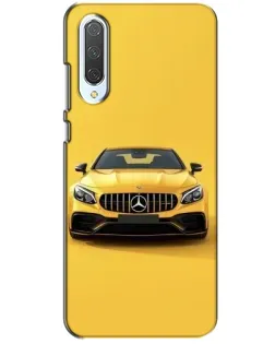 Чехол для Xiaomi CC9 с картинкой «Желтый Mercedes GT»