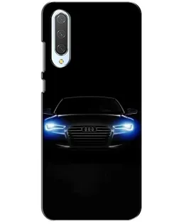 Чохол для Xiaomi CC9 з картинкою «Audi в неоні»
